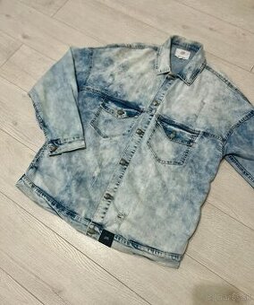 Pánska riflova Bunda Sixth June