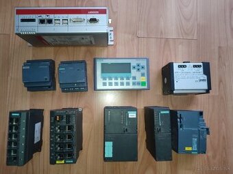 Siemens PLC Simatic S7 a LOGO, frekvenčné meniče, HMI