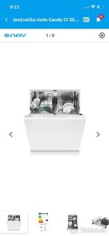 Vstavaná umývačka Candy