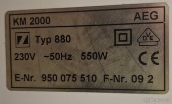 Hľadám - kúpim súčiastky na kuchynský robot