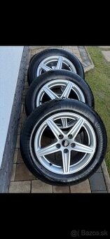 Originálne disky Audi R16 + letné pneumatiky Continental