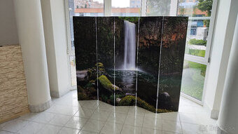 Paraván Vodopád, 5 dielny, 210x170cm