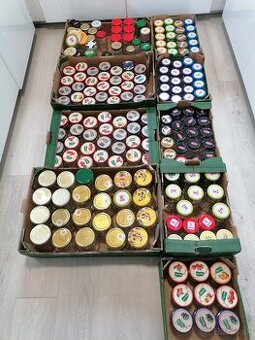 Zaváraninové poháre s viečkami, viac ako 220 ks