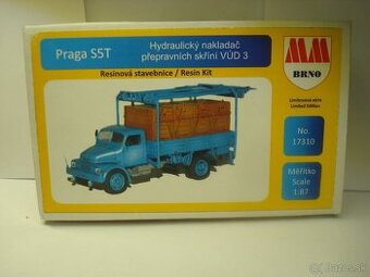 Praga S5T a Tatra Benzinol H0 1:87