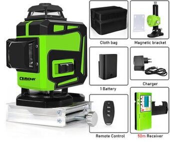 Samonivelačný laser nivelák s pulzným režimom 16 linií