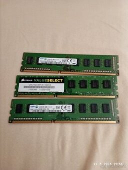 DDR3 RAM 4GB – 3€ / ks