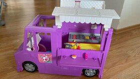Barbie - karavan, pojazdná reštaurácia