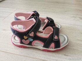 Sandalky dievčenské veľkosť 28 - 1