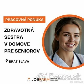 Zdravotná sestra | Bratislava | aj s ubytovaním | Od 1 500 €