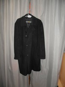 BLAŽEK - pánsky čierny kabát