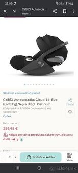 CYBEX Autosedačka Cloud T i-Size
