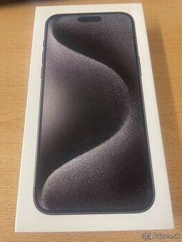 IPHONE 15 PRO MAX BLACK 256GB