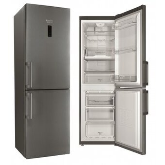 Voľne stojaca kombinovaná chladnička Hotpoint XH9 T2Z COZH