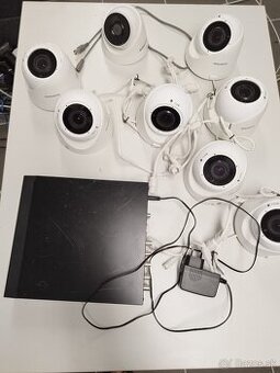 Kamerový systém 8 x kamery + DVR NVR
