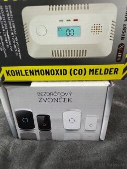 Bezdrotovy zvoncek + detektor CO