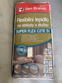 Predám lepidlo na dlažbu Den Braven Superflex C2TE S1