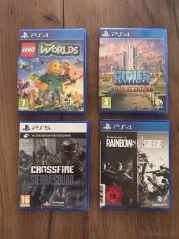Predám nové PS4 a PS5 hry