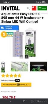 Led svetlo aquatlantis led 2.0 895mm 44w + sinkorled wifi