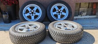ALU Audi 5x112 a zimné Goodyear 205/60 R16