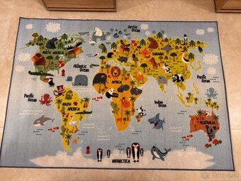 Detsky koberec Svet 120x170