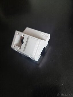 R&M podlahová / do žľabu, pre 2xRJ45, 45x45 mm