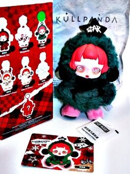č.1 🐼POP MART SKULLPANDA plyšová panenka , přívěsek PARTITA
