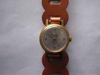 pozlatene hodinky SLAVA