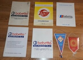 Originálne katalógy ND a vlajky Jawa 50 Babetta / Stella - 1