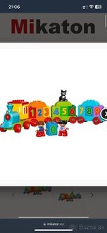 Lego Duplo - pismenkovy vláčik