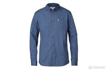 Zánovná košeľa Fjallraven Övik Solid Twill Shirt LS
