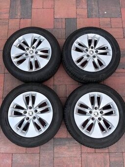 Orig.hliníkové disky Škoda R16 5x112