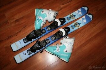 nové lyže fischer 90 cm , lyžiarky