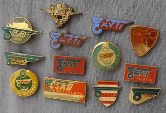 odznaky - autobusová doprava, ČSAD, km bez nehody