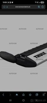 Thule priečne nosiče Peugeot 3008