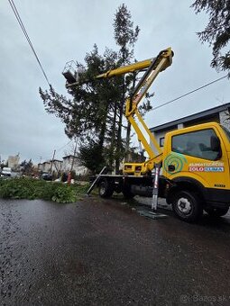 Prenájom pracovnej plošiny - dosah až 21 m