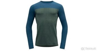 Nové tričko Devold Kvitegga Merino 230 Shirt Man Woods/Blue