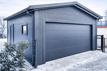 Zateplená garáž 4,5 x 5,5 m