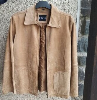 Predám dámske kožené semišové sako K CERO