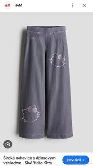 Dievčenské nohavice Hello Kitty 152