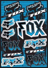 Predám sadu nálepiek moto FOX 7
