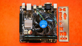 MOBO ITX Gigabyte GA-H81N-D2H+CPU i3-4170+16GB DDR3+cooler