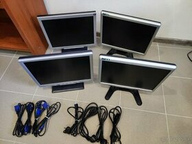 LCD monitory BenQ a AOC - 1