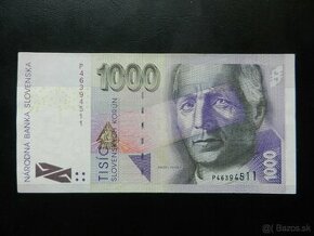 Slovenské bankovky pred eurom - 1