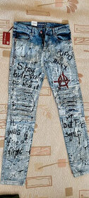 Predám nové jeans CIPO&BAXX, L34 - 1