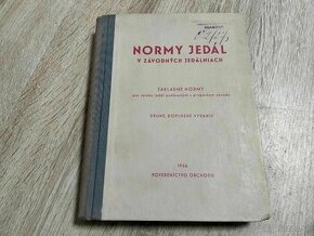 Normy jedál v závodných jedálniach--1956--Základné normy pre