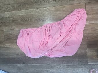 Baldachýn, vreckár, mantinel, ružová plachta