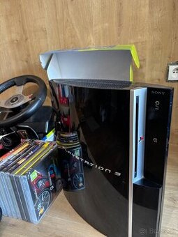 Playstation 3 konzola hry volant pedale