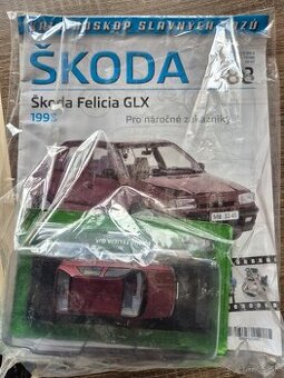Predám kovový model Škoda Felicia GLX 1998
