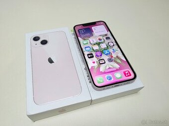 APPLE iPhone 13 mini 128GB,PINK,ZDRAVIE BATERKY 100%