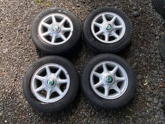 138. sada letní kola 165/70 r13 4x100 Felicia